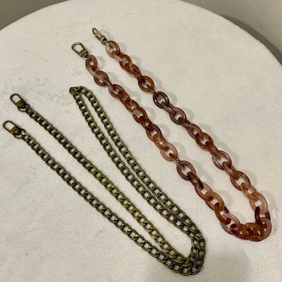 Handsewn Genuine Leather Wooden Ball Kisslock Clutch/Shoulder Bag/Crossbody - Picture 15 of 16